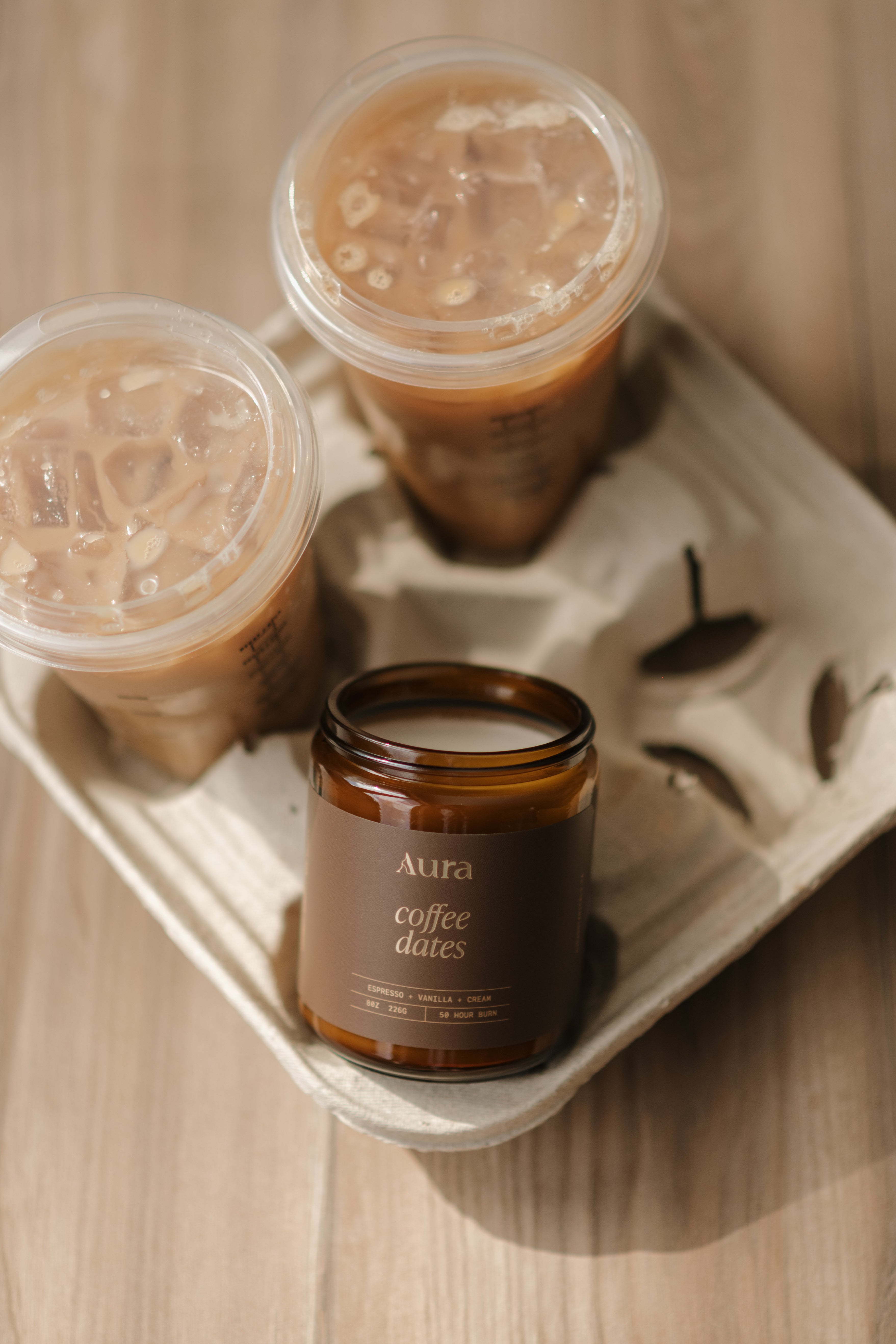 coffee dates | espresso + vanilla + cream