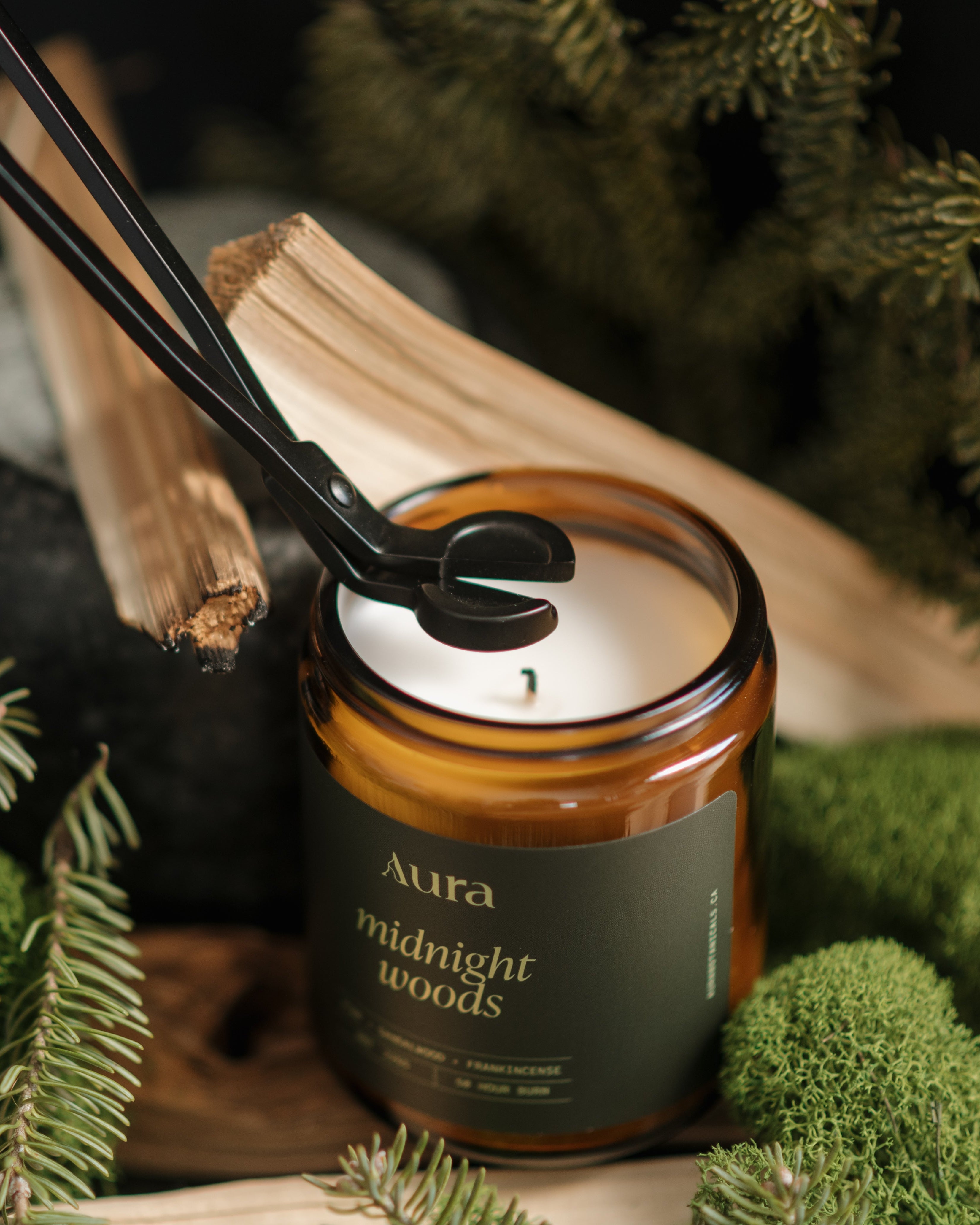 midnight woods | pine + sandalwood + frankincense