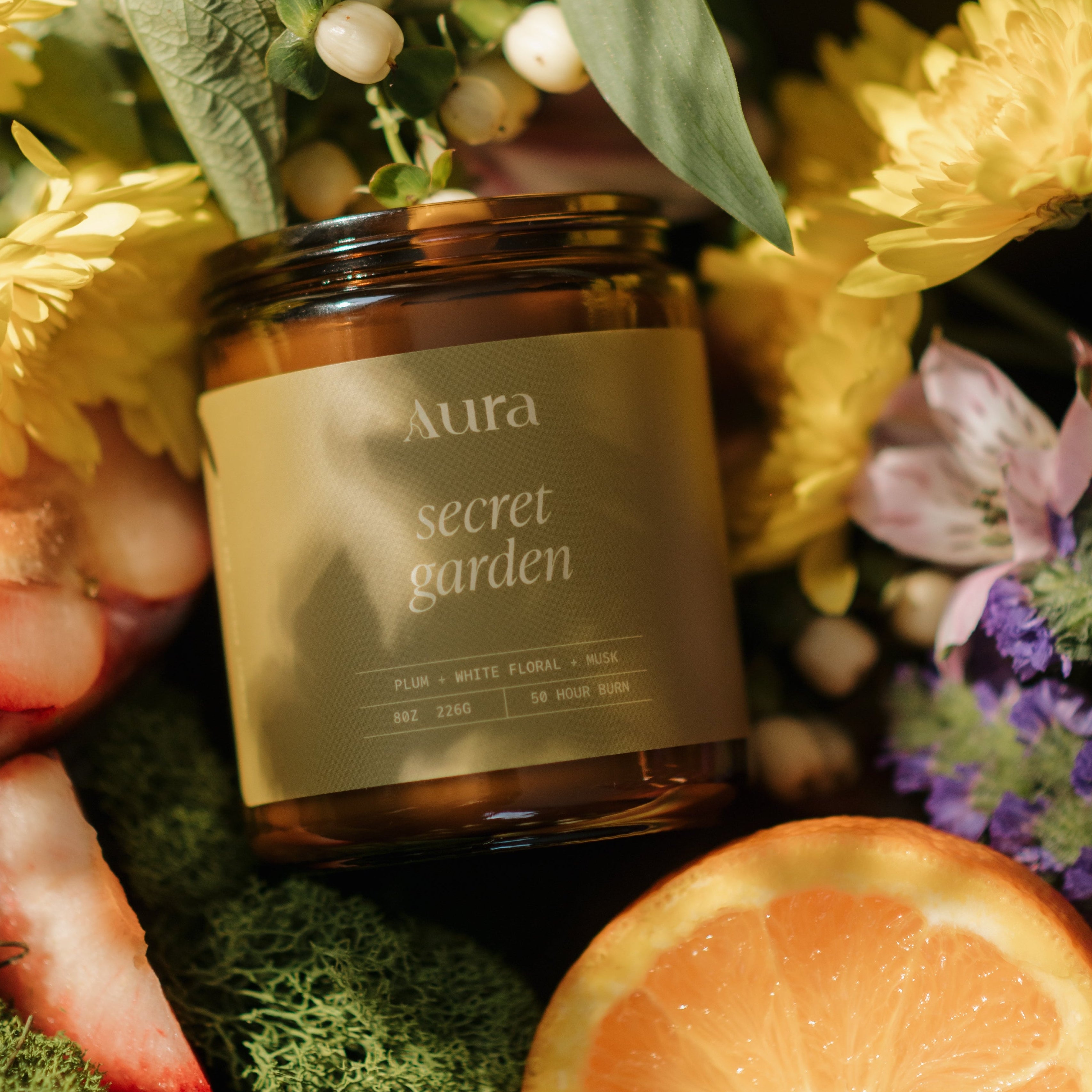 secret garden | plum + white floral + musk