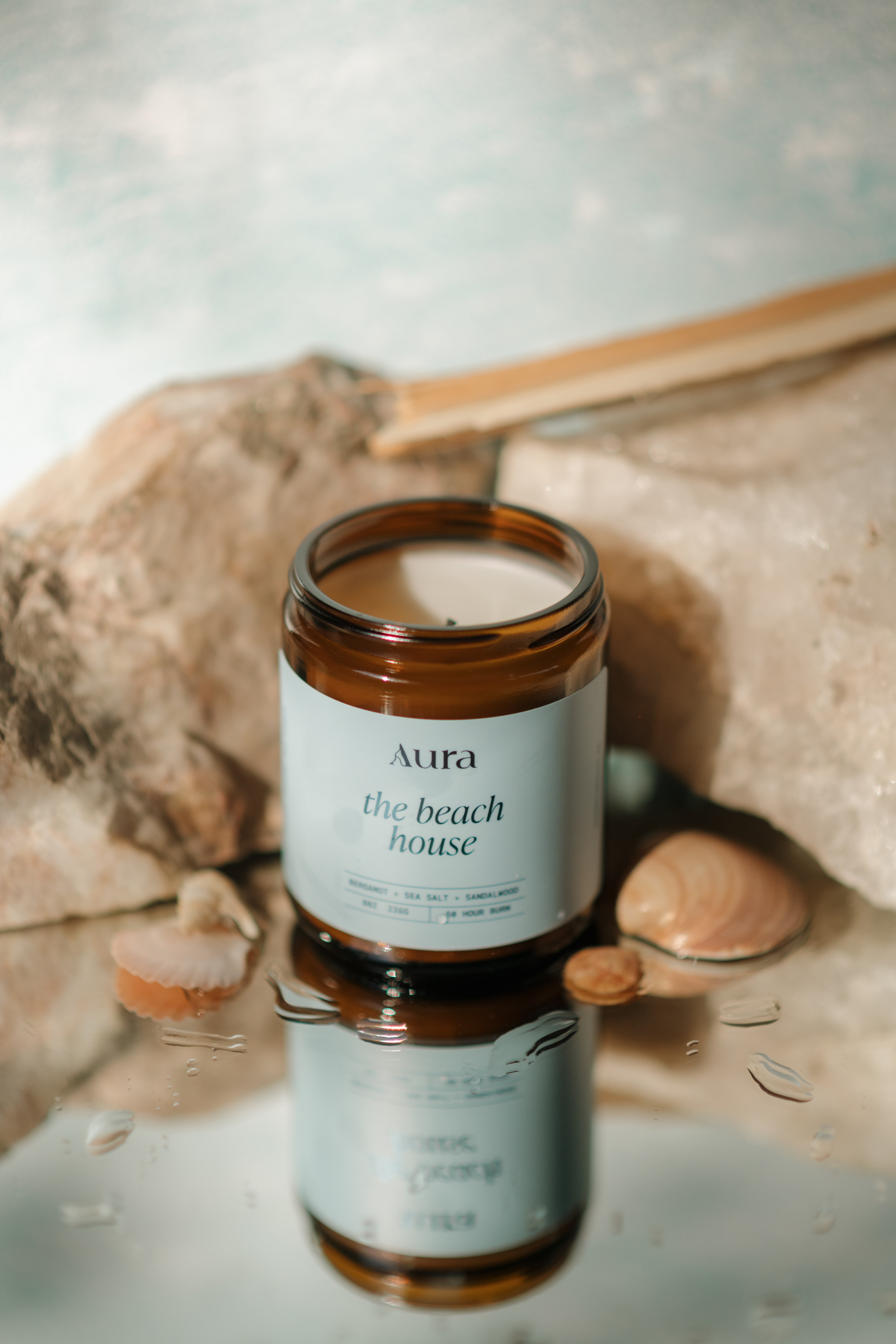the beach house | bergamot + sea salt + sandalwood