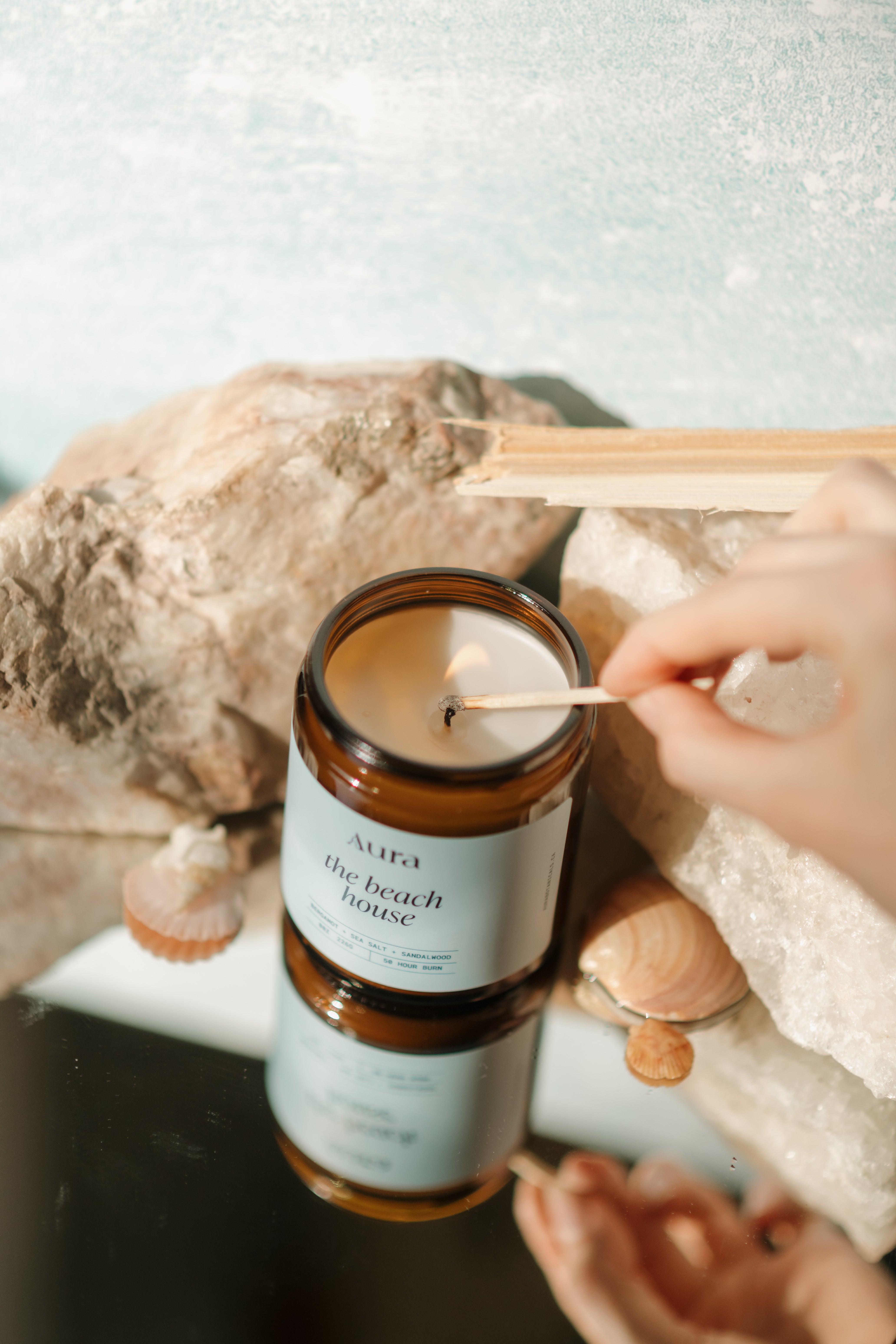 the beach house | bergamot + sea salt + sandalwood