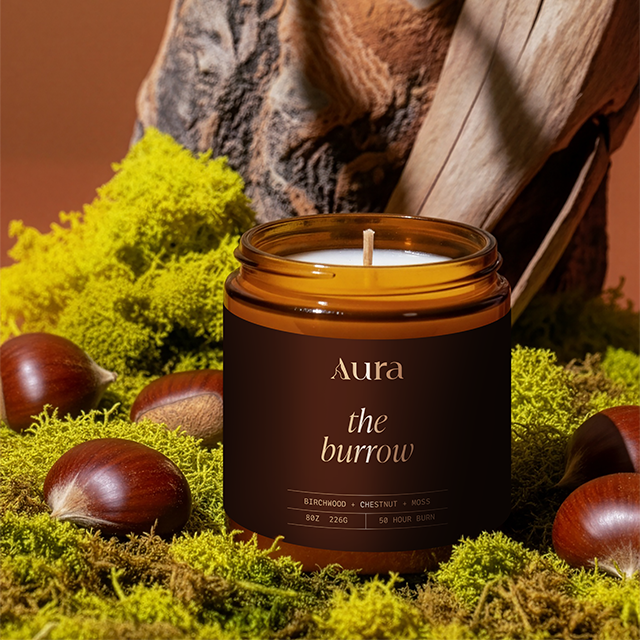 the burrow | birchwood + moss + chestnut