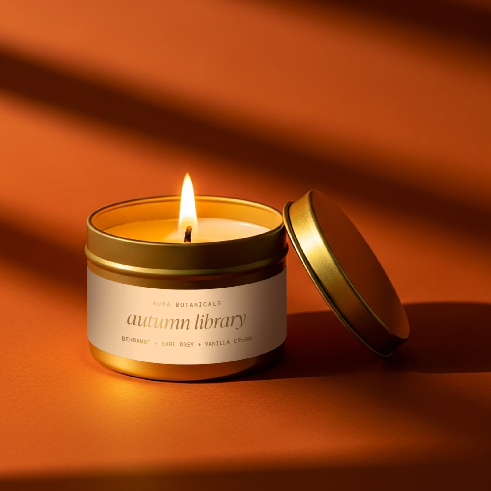 autumn library | bergamot + earl grey + vanilla cream