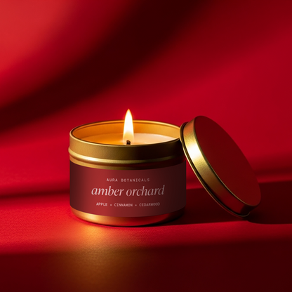 amber orchard | apple + cinnamon + cedarwood