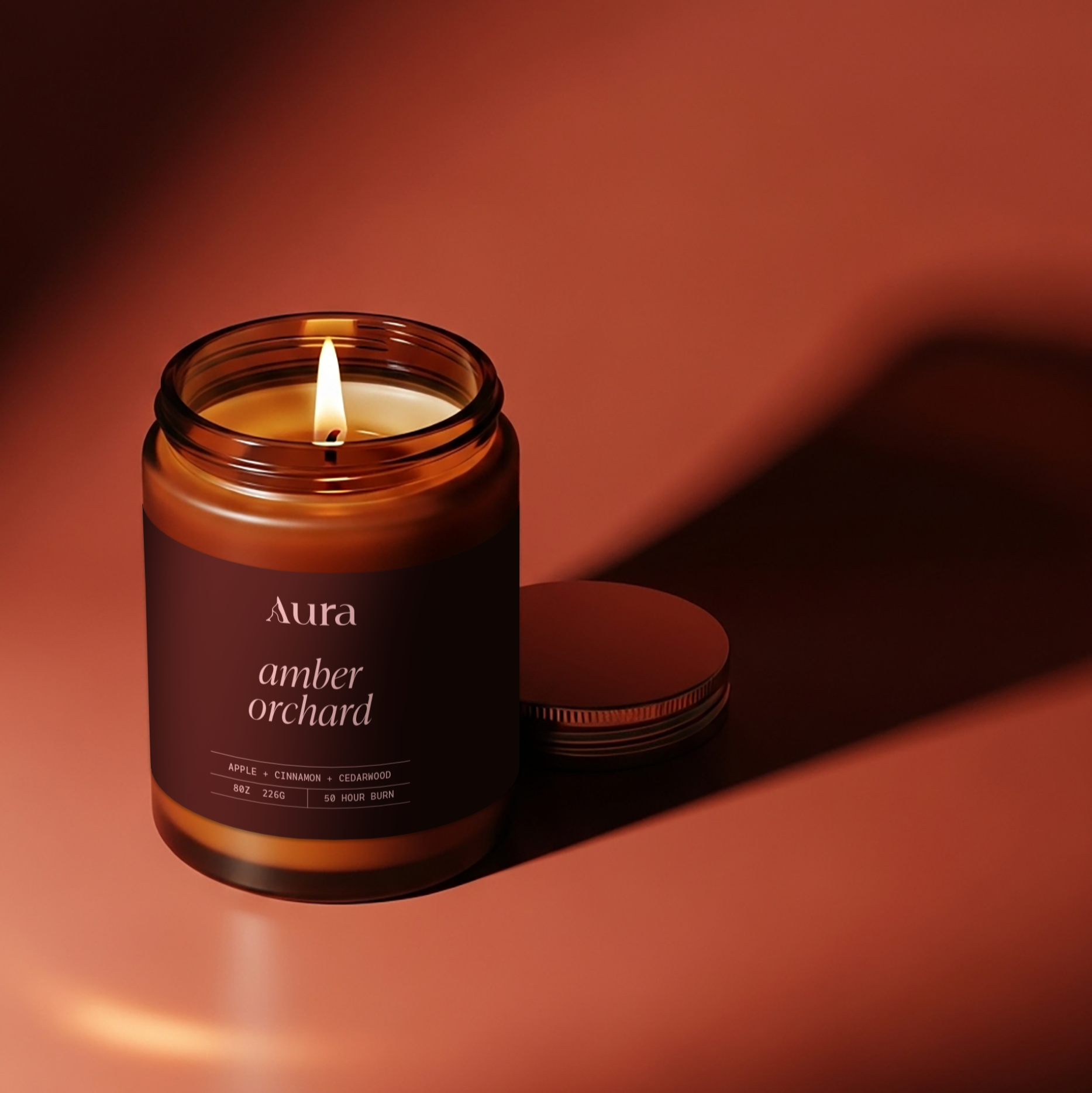 amber orchard | apple + cinnamon + cedarwood