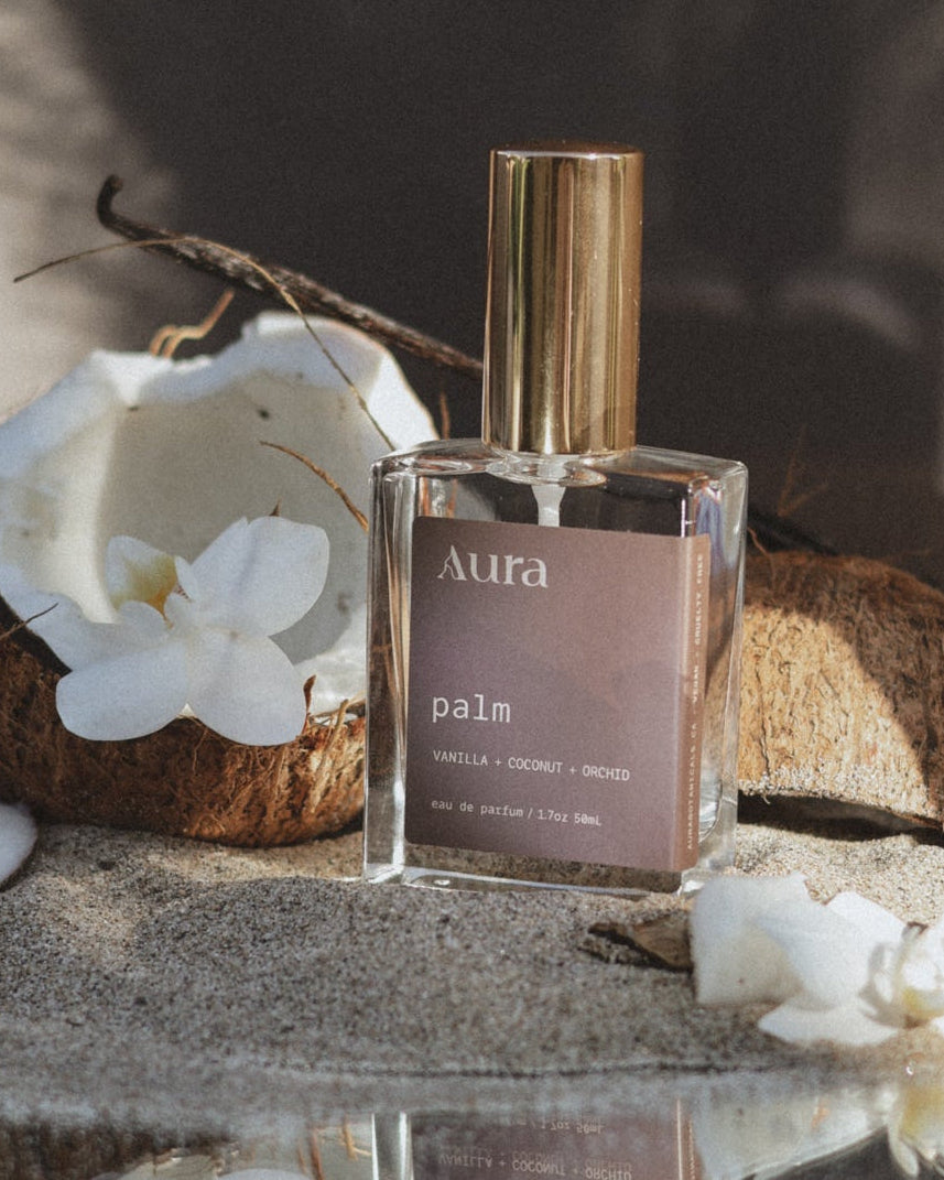 palm | vanilla + coconut + orchid