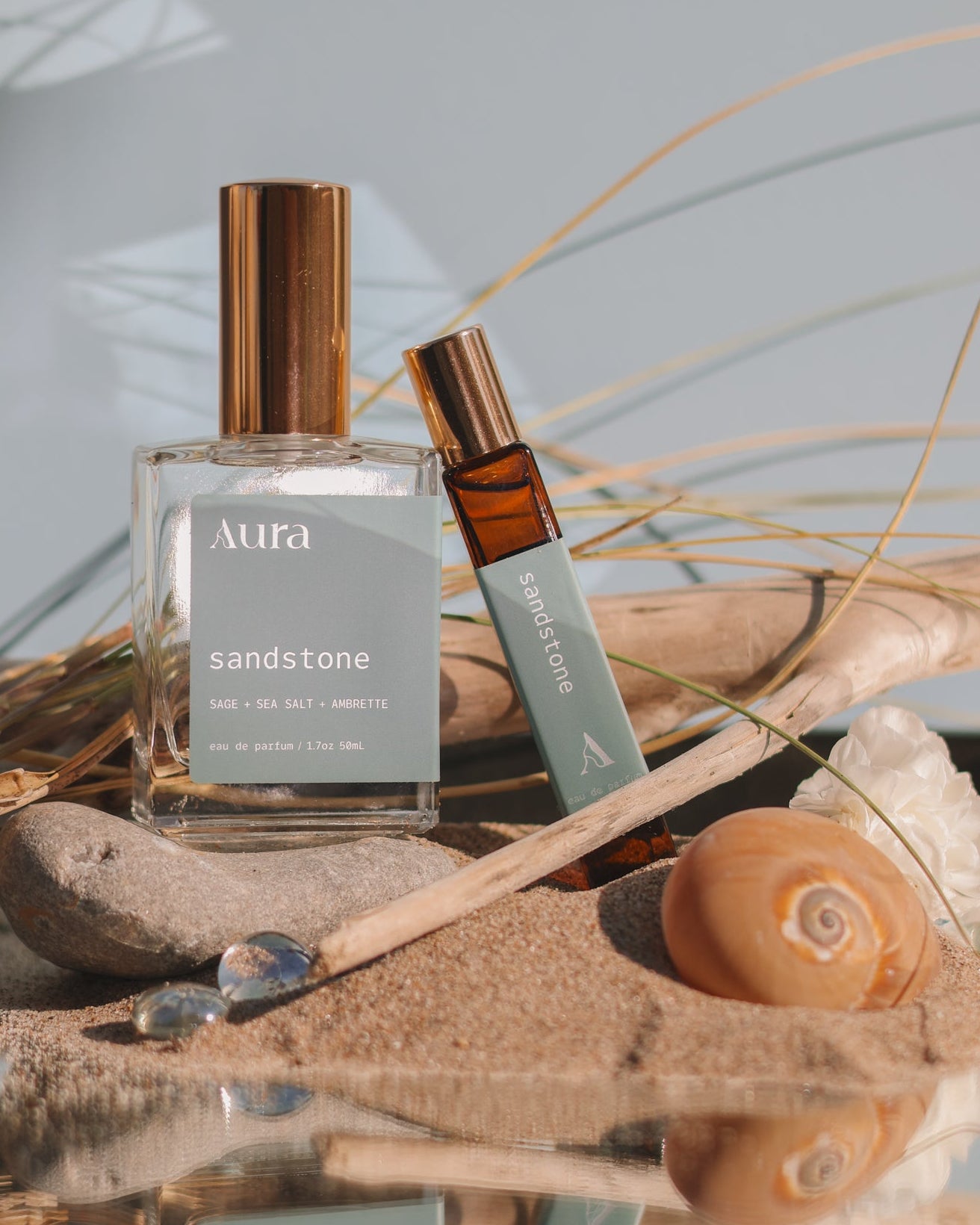 sandstone | sage + sea salt + ambrette
