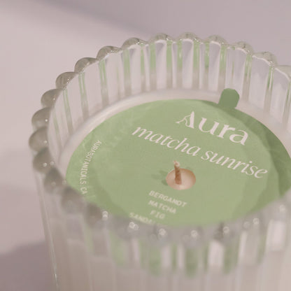 matcha sunrise | bergamot + matcha + fig + sandalwood