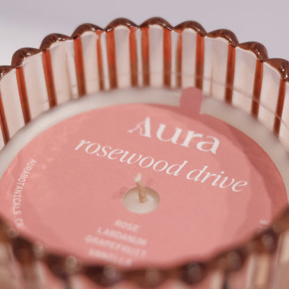 rosewood drive | rose + labdanum + grapefruit + vanilla