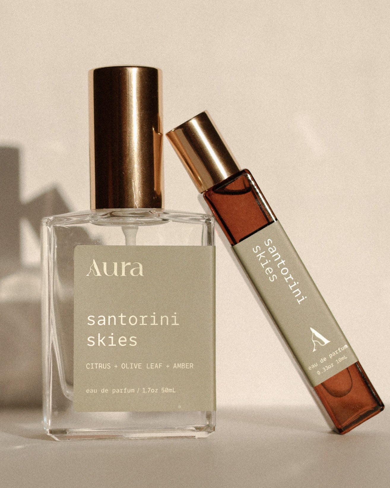 santorini skies | citrus + olive leaf + amber