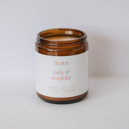 cake & confetti | buttercream + caramel + vanilla