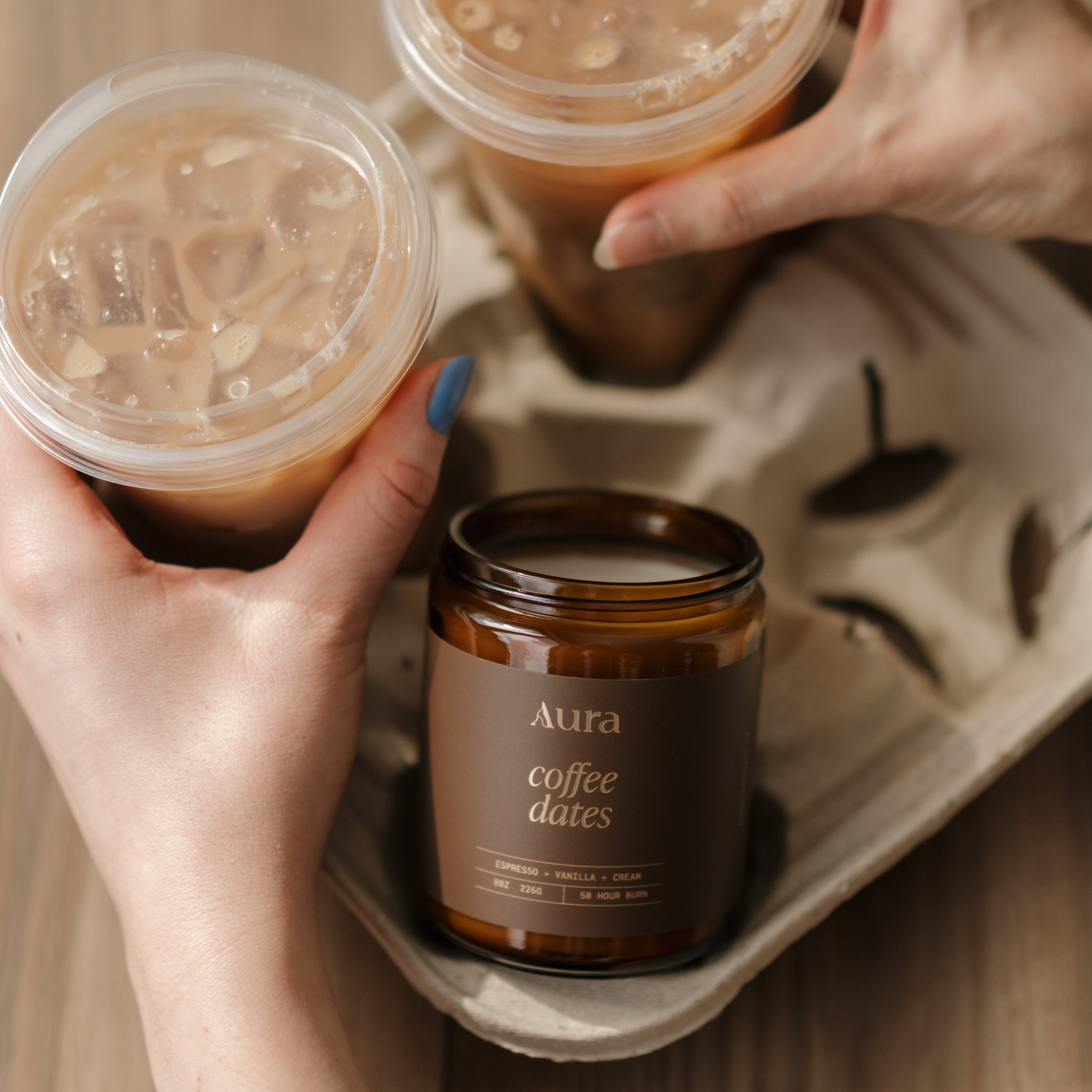 coffee dates | espresso + vanilla + cream