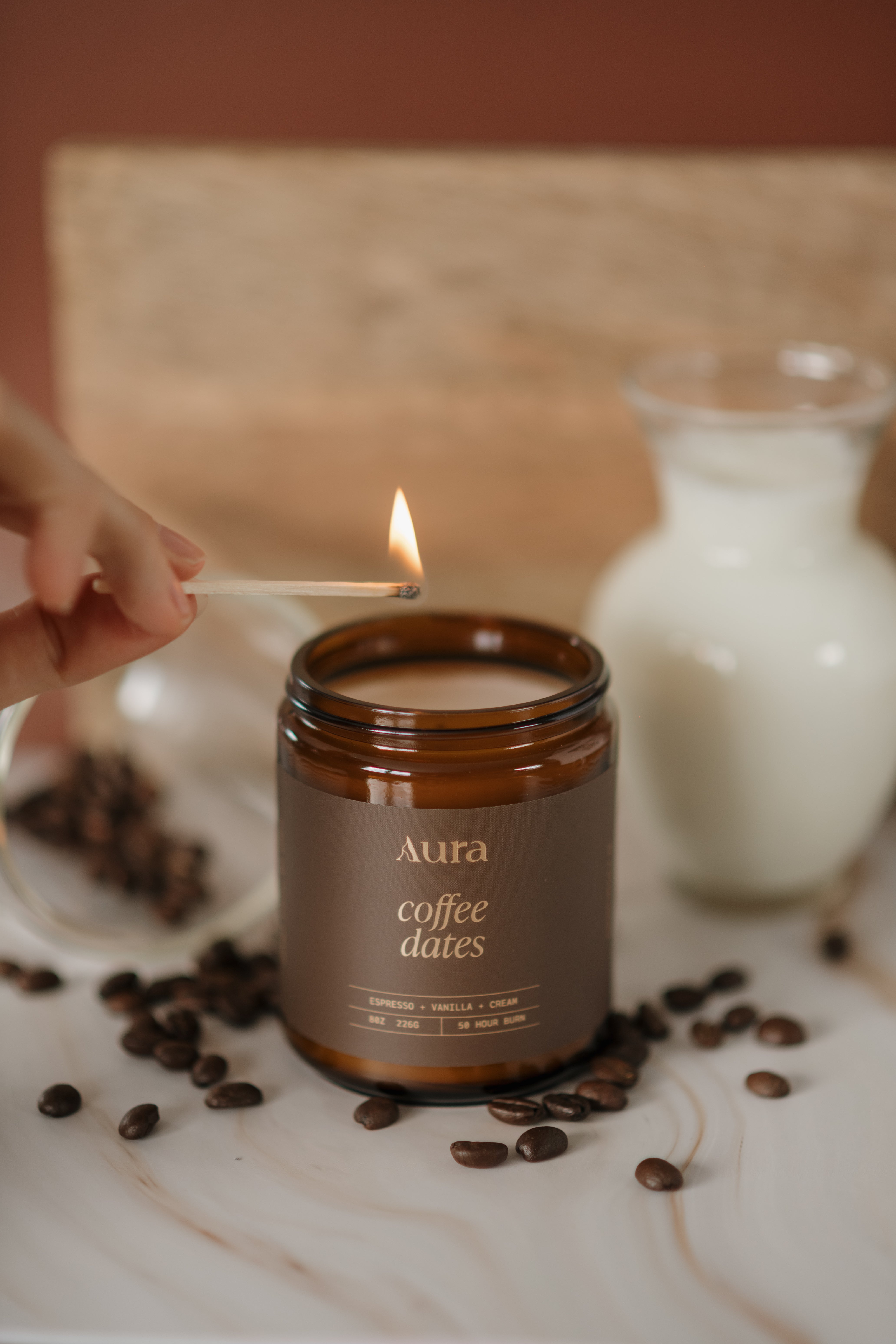coffee dates | espresso + vanilla + cream