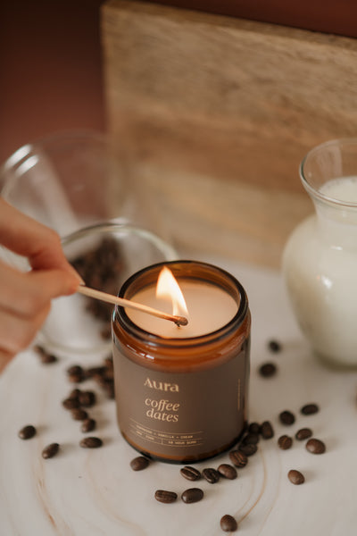 coffee dates | espresso + vanilla + cream