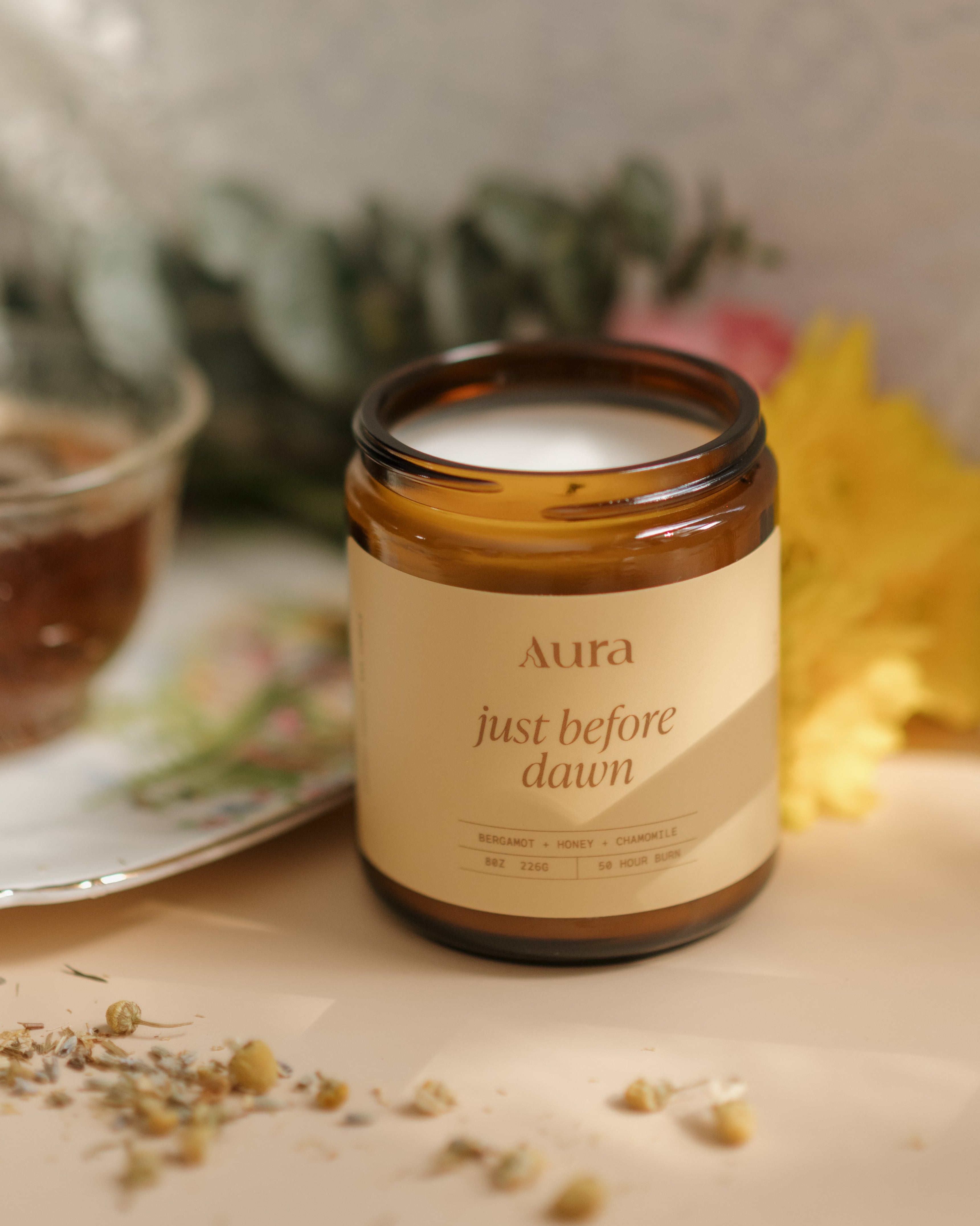 just before dawn | bergamot + honey + chamomile