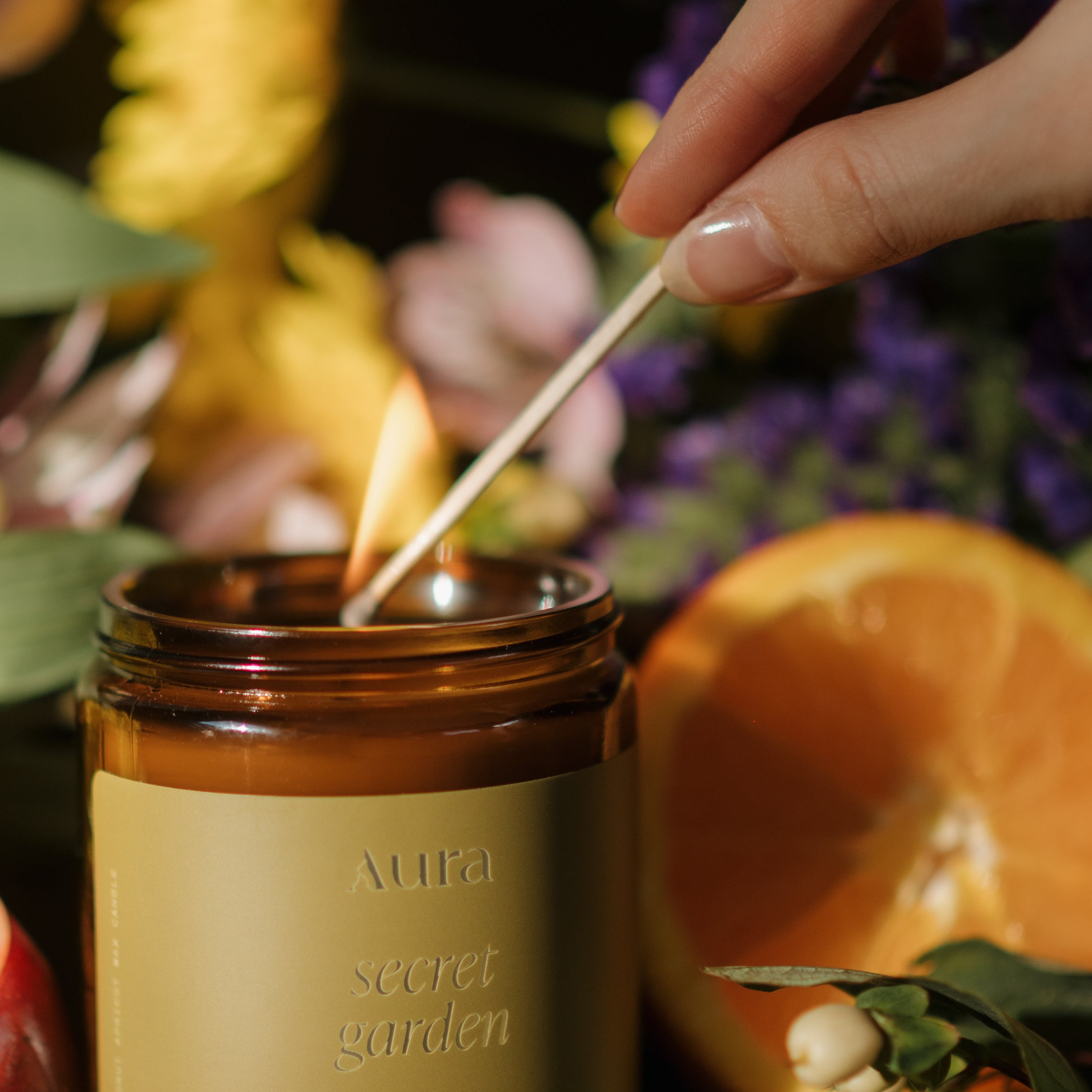 secret garden | plum + white floral + musk