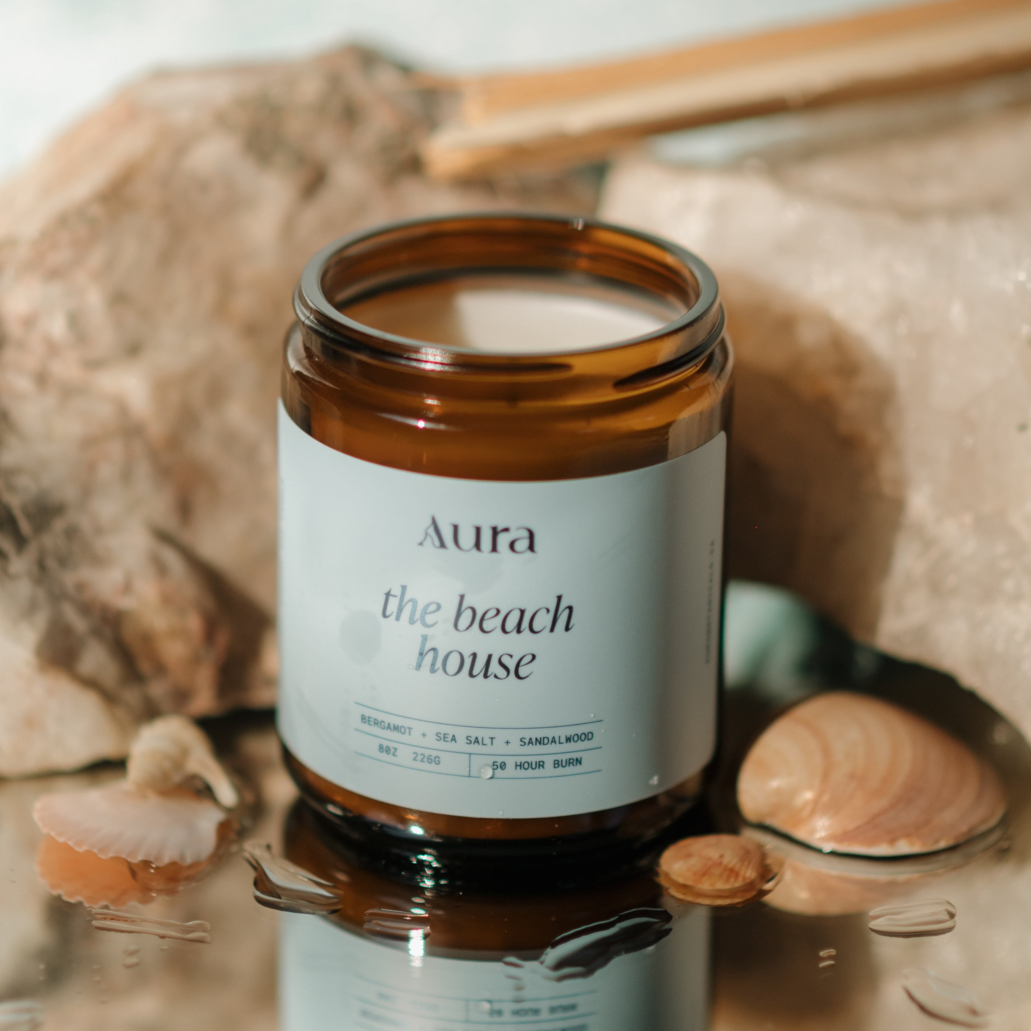 the beach house | bergamot + sea salt + sandalwood