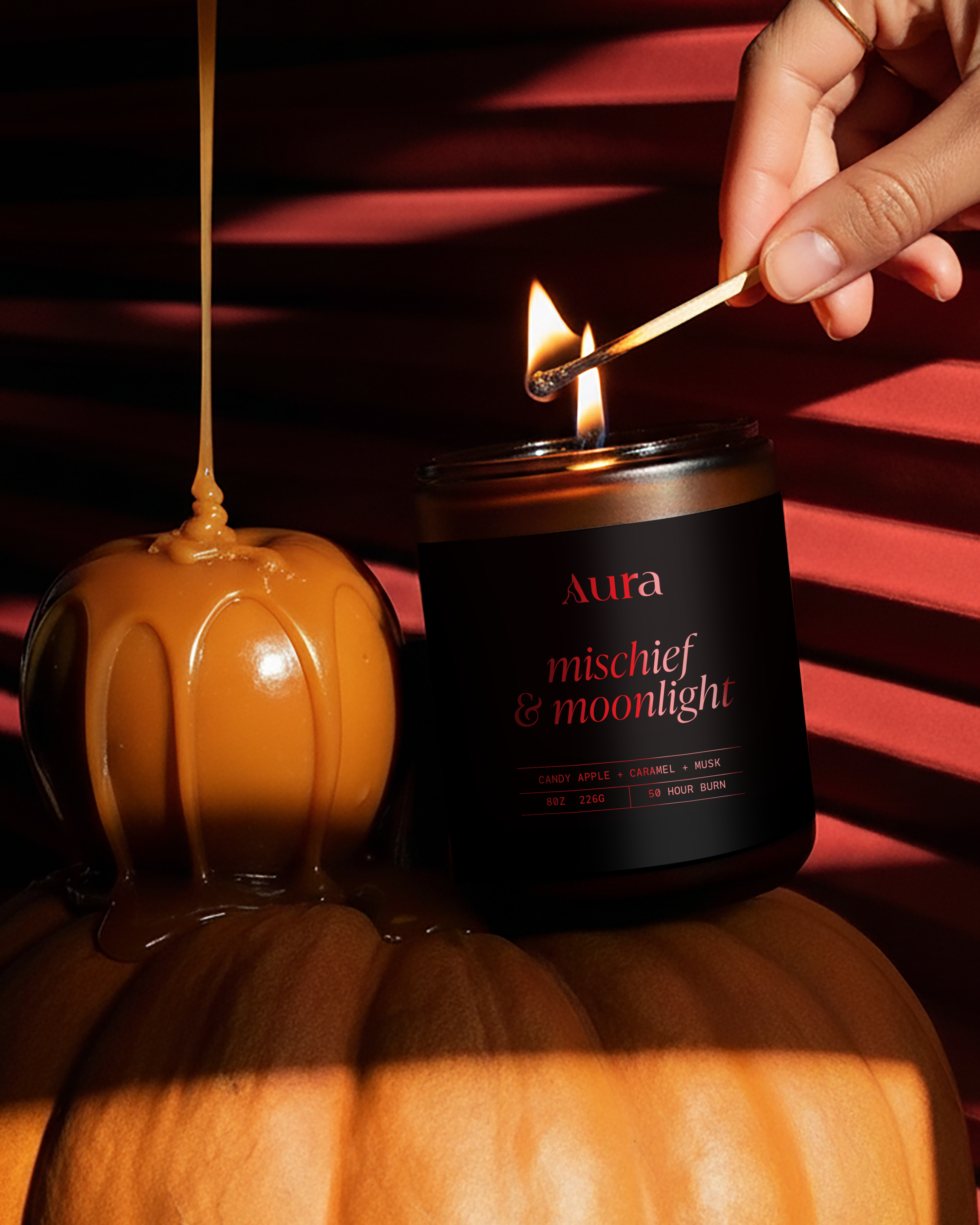 mischief & moonlight | candy apple + caramel + musk