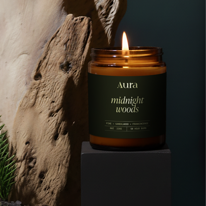 midnight woods | pine + sandalwood + frankincense