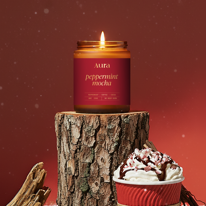 peppermint mocha | peppermint + coffee + cocoa