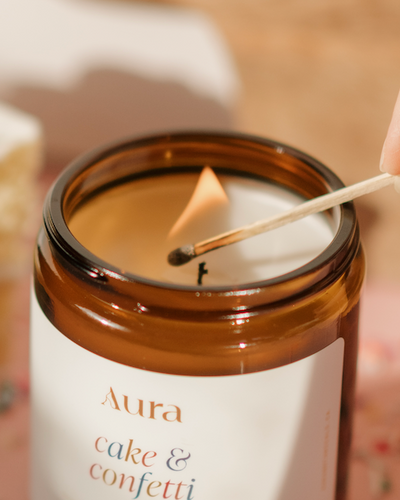 cake & confetti | buttercream + caramel + vanilla