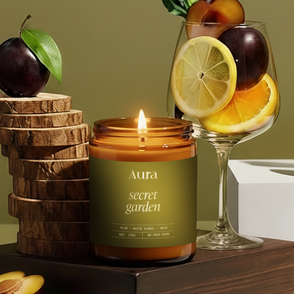 secret garden | plum + white floral + musk