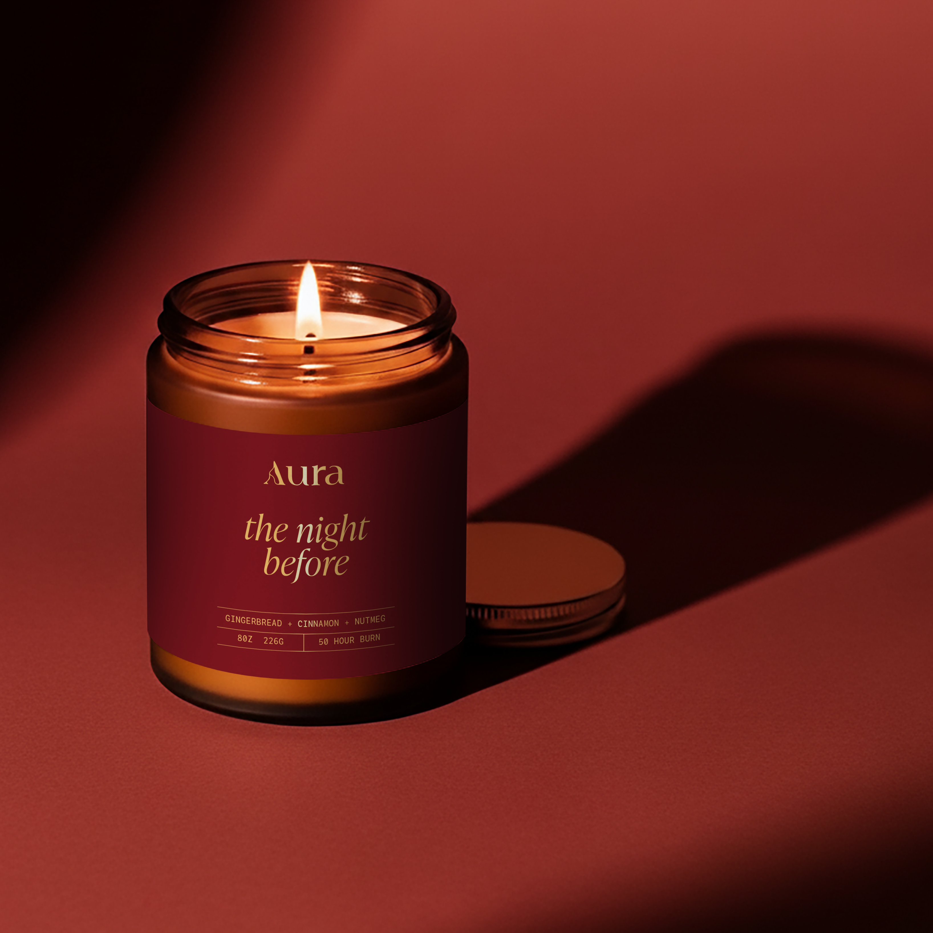 the night before | gingerbread + cinnamon + nutmeg