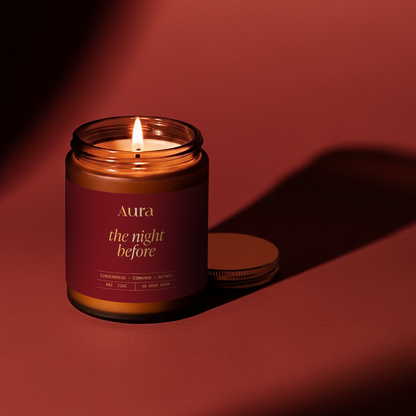 the night before | gingerbread + cinnamon + nutmeg