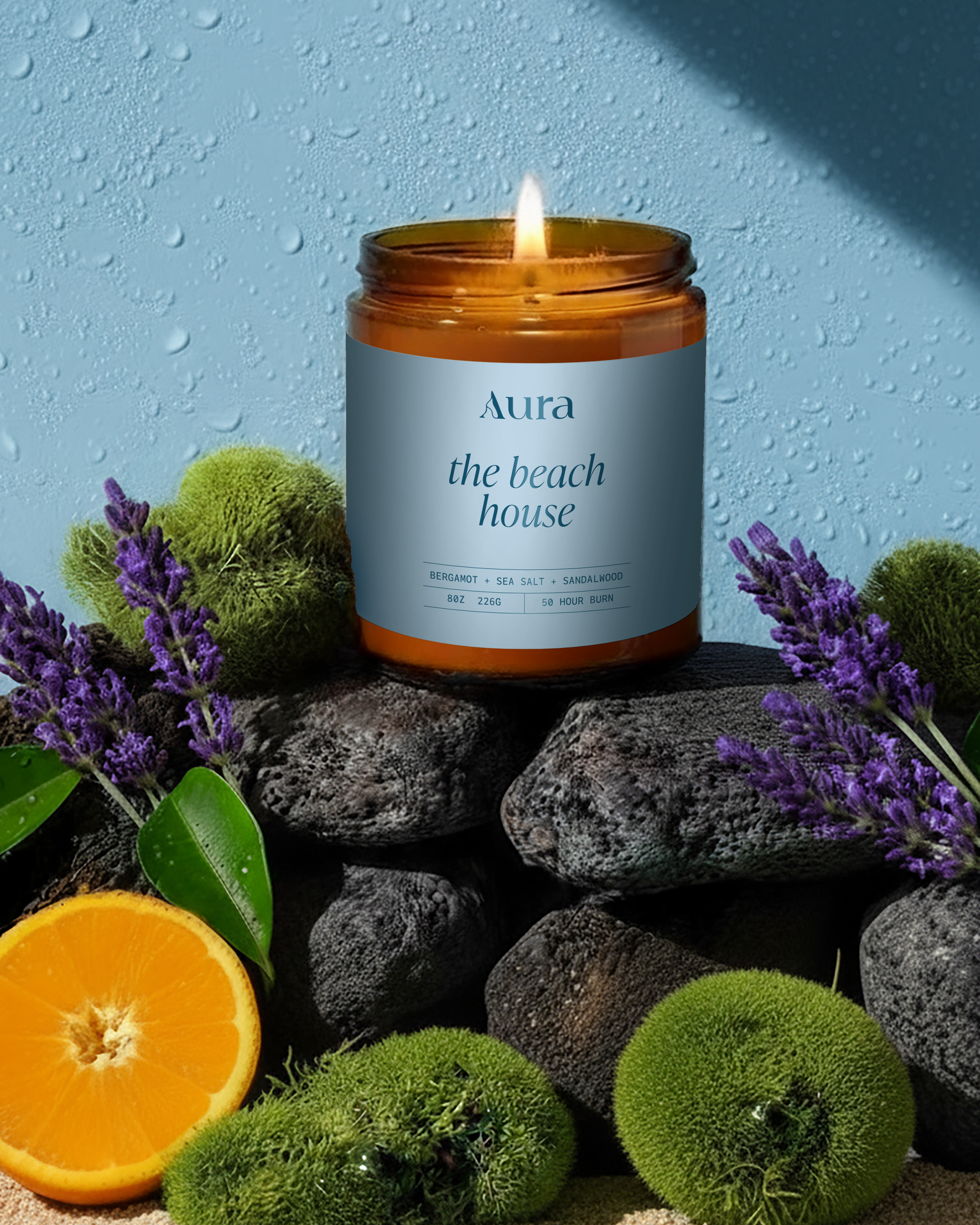 the beach house | bergamot + sea salt + sandalwood