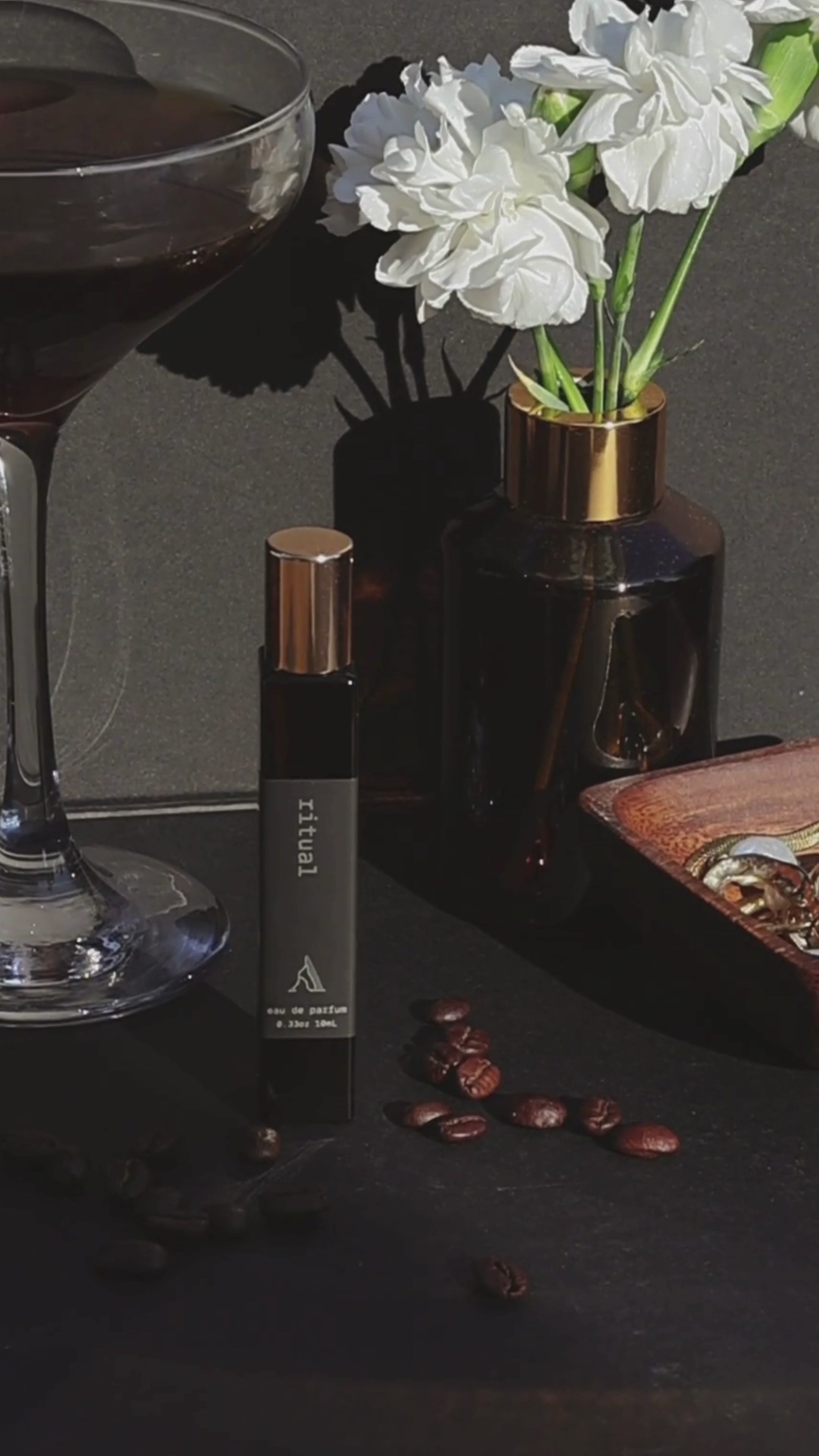 Load video: ritual | coffee + tonka bean + jasmine