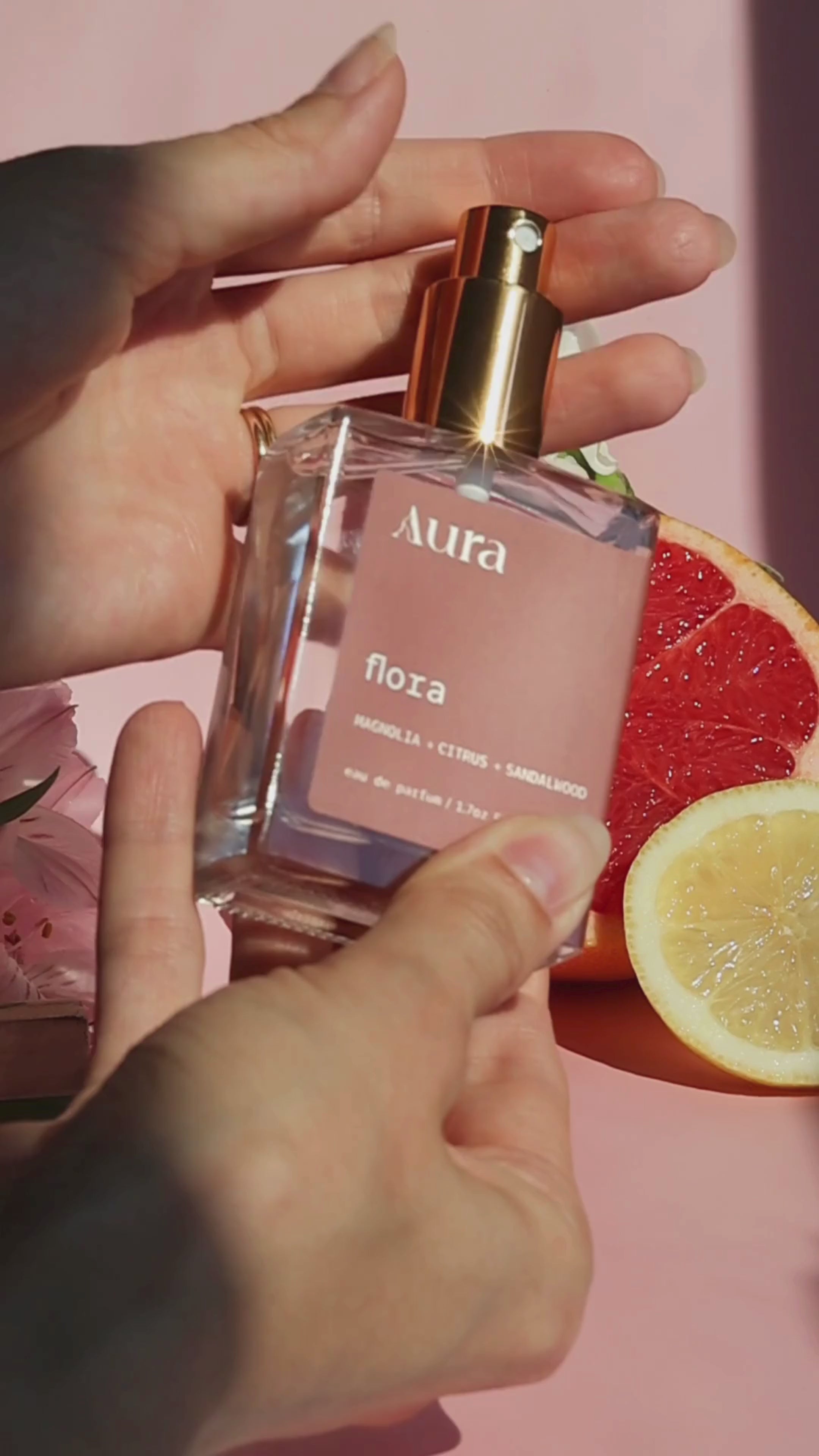 Load video: flora | magnolia + citrus + sandalwood