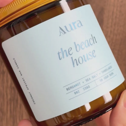 the beach house | bergamot + sea salt + sandalwood