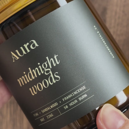 midnight woods | pine + sandalwood + frankincense